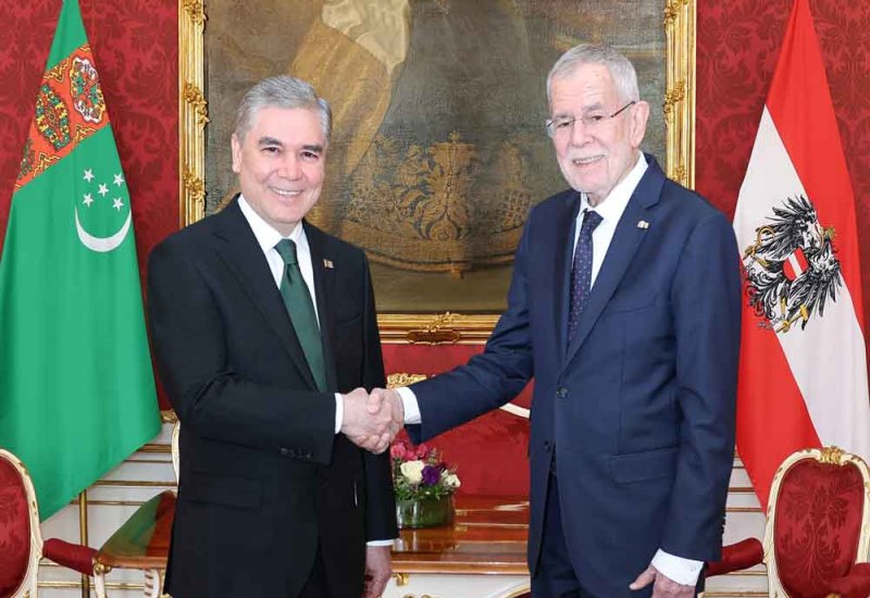 Chairman of Turkmenistan’s Halk Maslahaty meets President of Austria