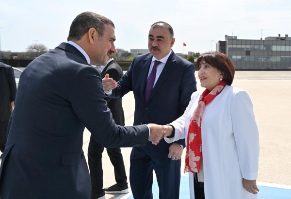 Speaker of Azerbaijani Parliament departs for working visit to Türkiye (PHOTO)