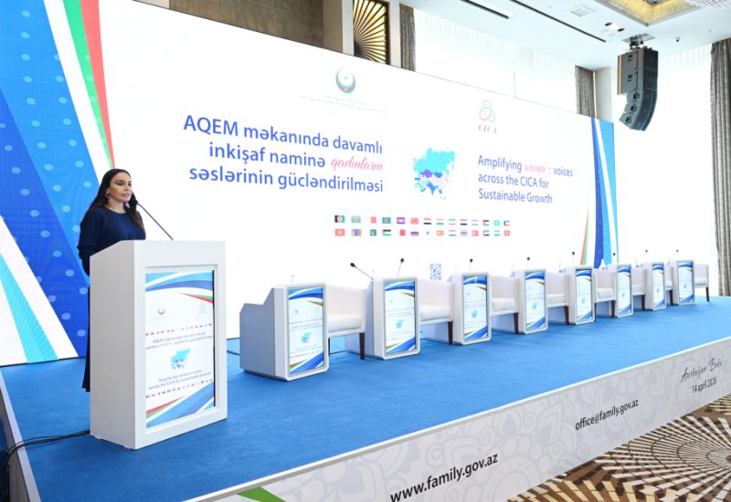 Heydar Aliyev Foundation VP Leyla Aliyeva addresses opening ceremony of international conference on “Amplifying women's voices across CICA for Sustainable Growth” (PHOTO)