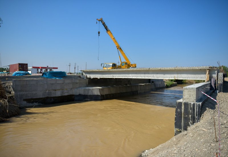 Kyrgyzstan builds new Kulanak canal section to strengthen water supply