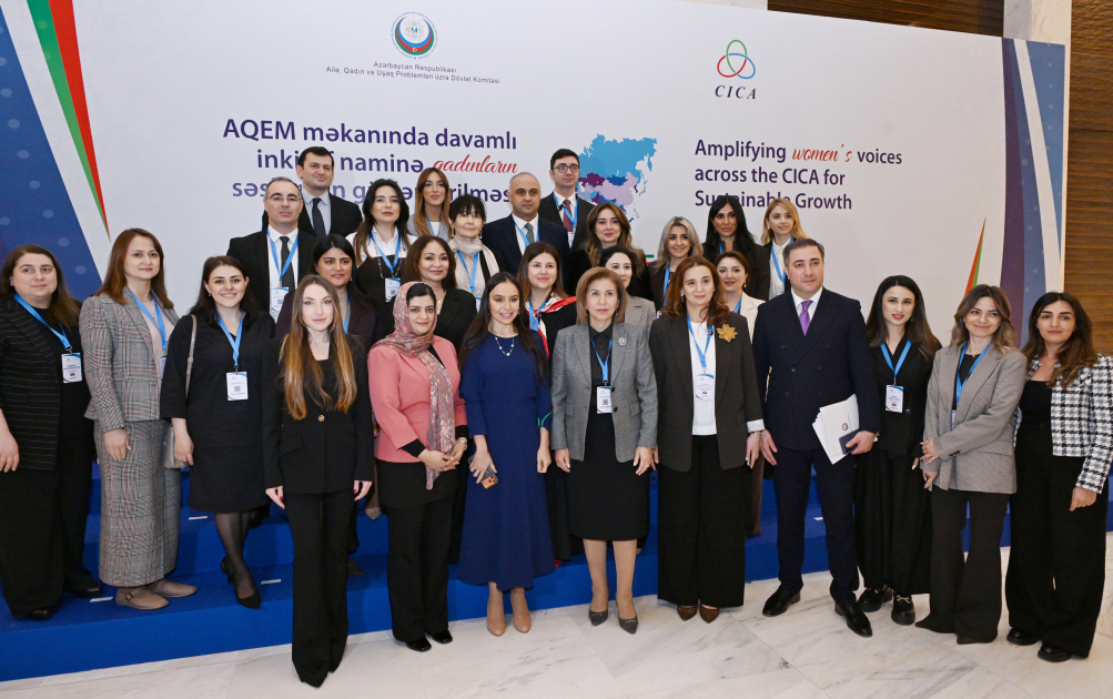 Heydar Aliyev Foundation VP Leyla Aliyeva addresses opening ceremony of international conference on “Amplifying women's voices across CICA for Sustainable Growth” (PHOTO)
