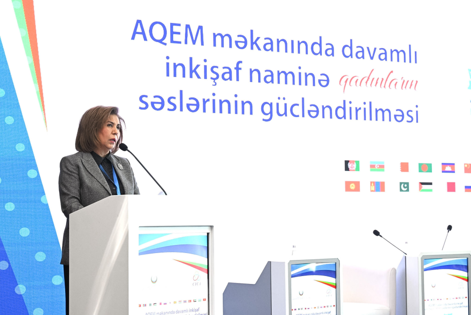 Heydar Aliyev Foundation VP Leyla Aliyeva addresses opening ceremony of international conference on “Amplifying women's voices across CICA for Sustainable Growth” (PHOTO)