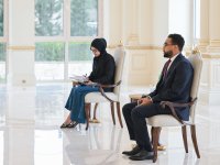 President Ilham Aliyev receives newly appointed ambassador of Somalia to Azerbaijan (PHOTO/VIDEO)