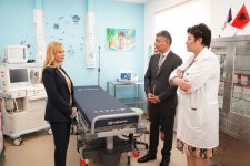 Pediatric sedation room opened at hospital center in Albania on initiative of Leyla Aliyeva (PHOTO)