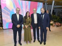 Leyla Aliyeva and Alena Aliyeva visit opening of solo exhibition titled "The Image Imprinted in Memory" at National Carpet Museum (PHOTO)