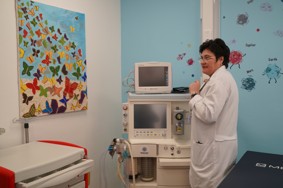 Pediatric sedation room opened at hospital center in Albania on initiative of Leyla Aliyeva (PHOTO)