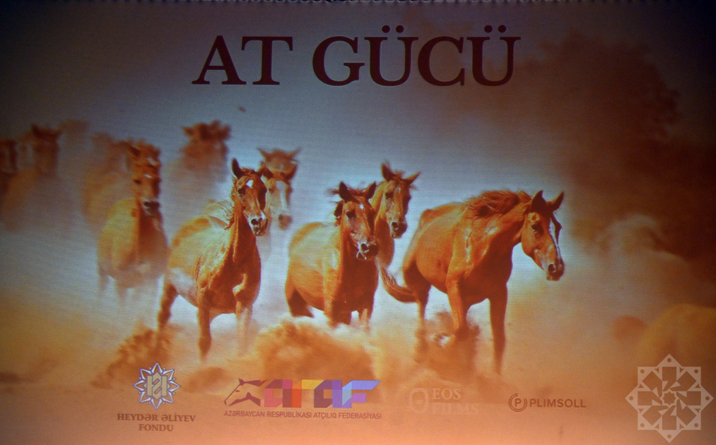 Documentary “Horse Power” presented at Nizami Cinema Center (PHOTO)