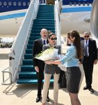 President Ilham Aliyev arrives in Türkiye for working visit (PHOTO)