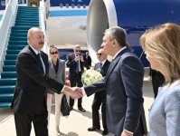 President Ilham Aliyev arrives in Türkiye for working visit (PHOTO)