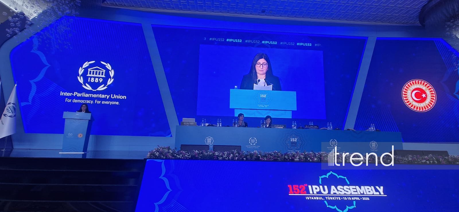 Azerbaijani MP addresses Women Parliamentarians’ Bureau and Forum in Istanbul (PHOTO/VIDEO)