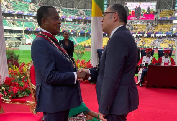 Azerbaijani envoy attends inauguration ceremony for Congo's re-elected president (PHOTO)