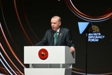 President Ilham Aliyev, First Lady Mehriban Aliyeva attend opening ceremony of Antalya Diplomatic Forum (PHOTO/VIDEO)