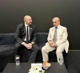 President Ilham Aliyev meets with Pakistani Prime Minister on sidelines of Antalya Diplomacy Forum (PHOTO)