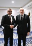 President Ilham Aliyev meets with President of Northern Cyprus in Antalya (PHOTO)