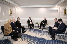 President Ilham Aliyev meets with President of Northern Cyprus in Antalya (PHOTO)