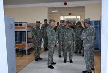 Azerbaijani Defense Ministry leadership meets personnel serving in liberated territories (PHOTO)