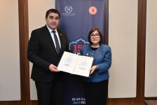Azerbaijani Parliament Speaker meets with Speaker of Parliament of Georgia (PHOTO)