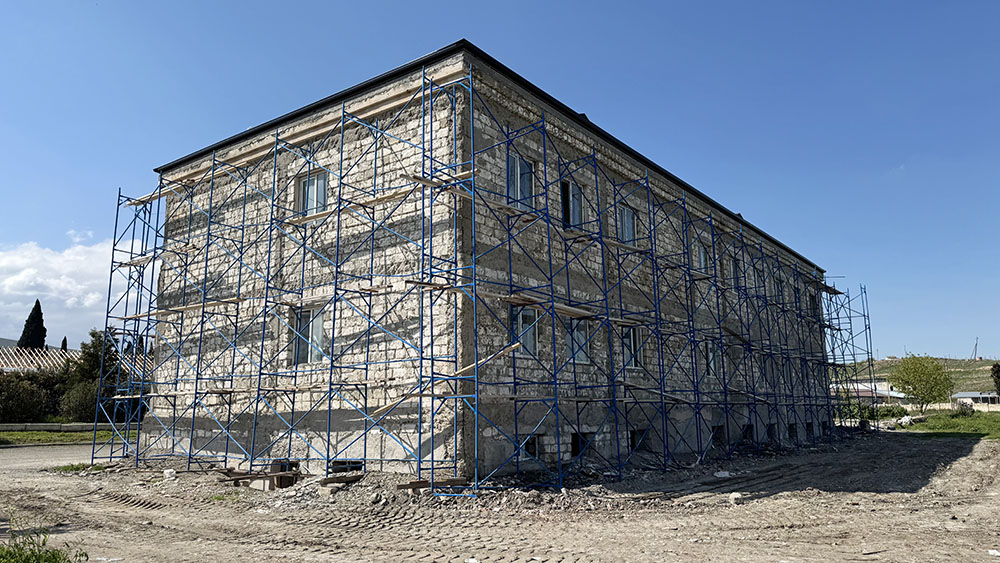 Azerbaijani defense minister reviews new military units in liberated territories (PHOTO)