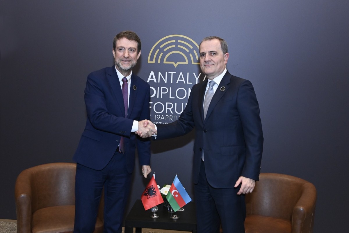 Azerbaijan, Albania FMs discuss energy ties and broader cooperation (PHOTO)