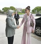 First Lady Mehriban Aliyeva attends panel session on “United for Peace in Palestine: Confronting Scholasticide, Protecting Future” in Antalya (PHOTO)
