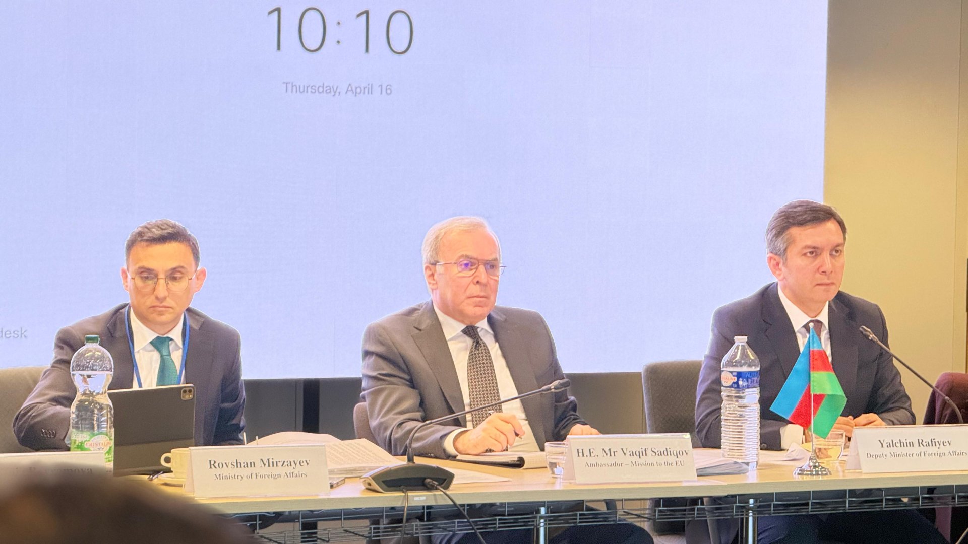 Azerbaijan, EU hold talks on bilateral documents (PHOTO)