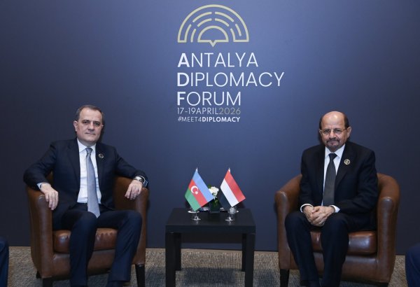 Azerbaijani FM discusses regional security issues with Prime Minister of Yemen (PHOTO)