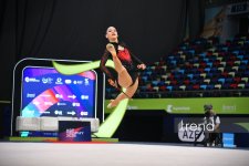 Second day of Rhythmic Gymnastics World Cup in Baku concluded (PHOTO)