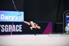 Second day of Rhythmic Gymnastics World Cup in Baku concluded (PHOTO)