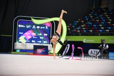 Second day of Rhythmic Gymnastics World Cup in Baku concluded (PHOTO)