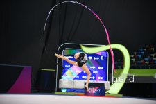 Second day of Rhythmic Gymnastics World Cup in Baku concluded (PHOTO)