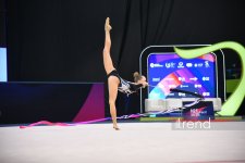 Second day of Rhythmic Gymnastics World Cup in Baku concluded (PHOTO)