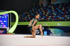 Second day of Rhythmic Gymnastics World Cup in Baku concluded (PHOTO)