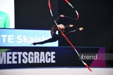 Second day of Rhythmic Gymnastics World Cup in Baku concluded (PHOTO)