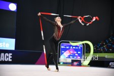 Second day of Rhythmic Gymnastics World Cup in Baku concluded (PHOTO)