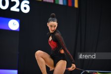 Second day of Rhythmic Gymnastics World Cup in Baku concluded (PHOTO)