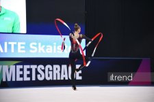 Second day of Rhythmic Gymnastics World Cup in Baku concluded (PHOTO)