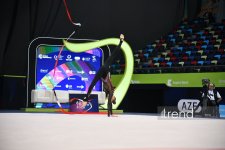 Second day of Rhythmic Gymnastics World Cup in Baku concluded (PHOTO)