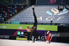 Second day of Rhythmic Gymnastics World Cup in Baku concluded (PHOTO)