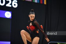 Second day of Rhythmic Gymnastics World Cup in Baku concluded (PHOTO)