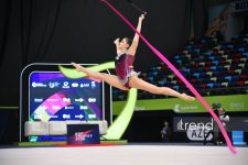 Second day of Rhythmic Gymnastics World Cup in Baku concluded (PHOTO)