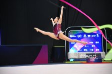 Second day of Rhythmic Gymnastics World Cup in Baku concluded (PHOTO)