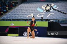 Second day of Rhythmic Gymnastics World Cup in Baku concluded (PHOTO)