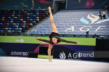 Second day of Rhythmic Gymnastics World Cup in Baku concluded (PHOTO)