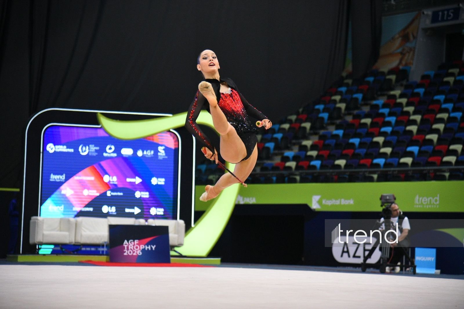 Second day of Rhythmic Gymnastics World Cup in Baku concluded (PHOTO)