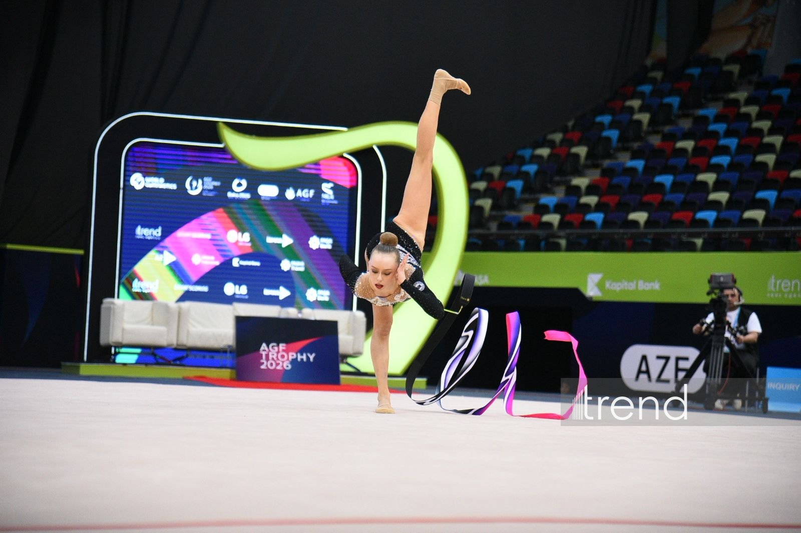 Second day of Rhythmic Gymnastics World Cup in Baku concluded (PHOTO)