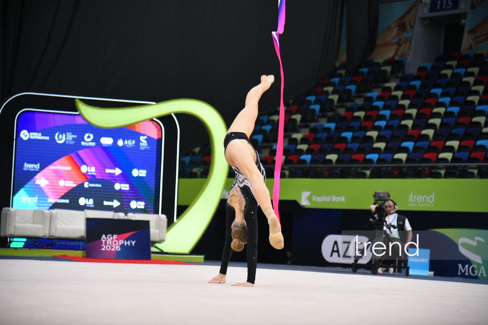 Second day of Rhythmic Gymnastics World Cup in Baku concluded (PHOTO)
