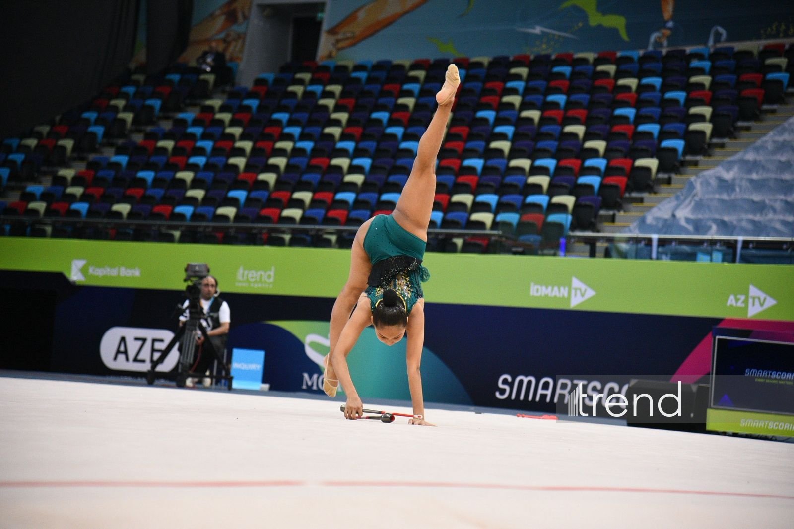 Second day of Rhythmic Gymnastics World Cup in Baku concluded (PHOTO)