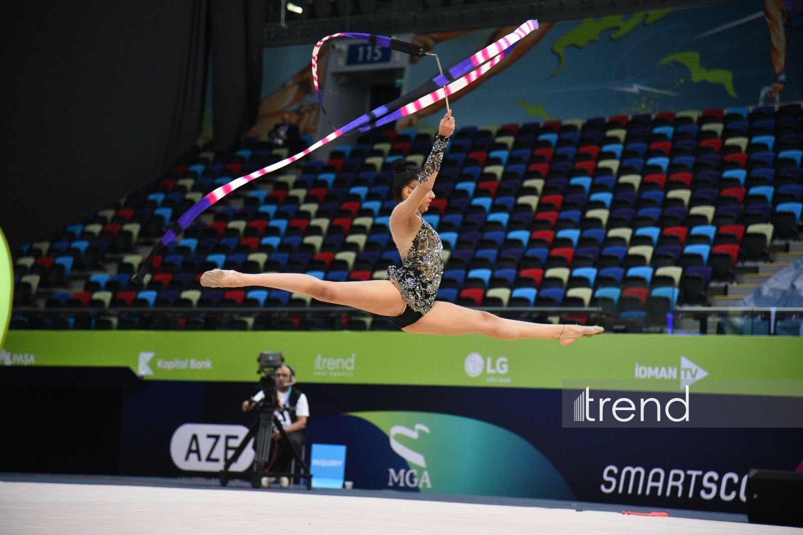 Second day of Rhythmic Gymnastics World Cup in Baku concluded (PHOTO)