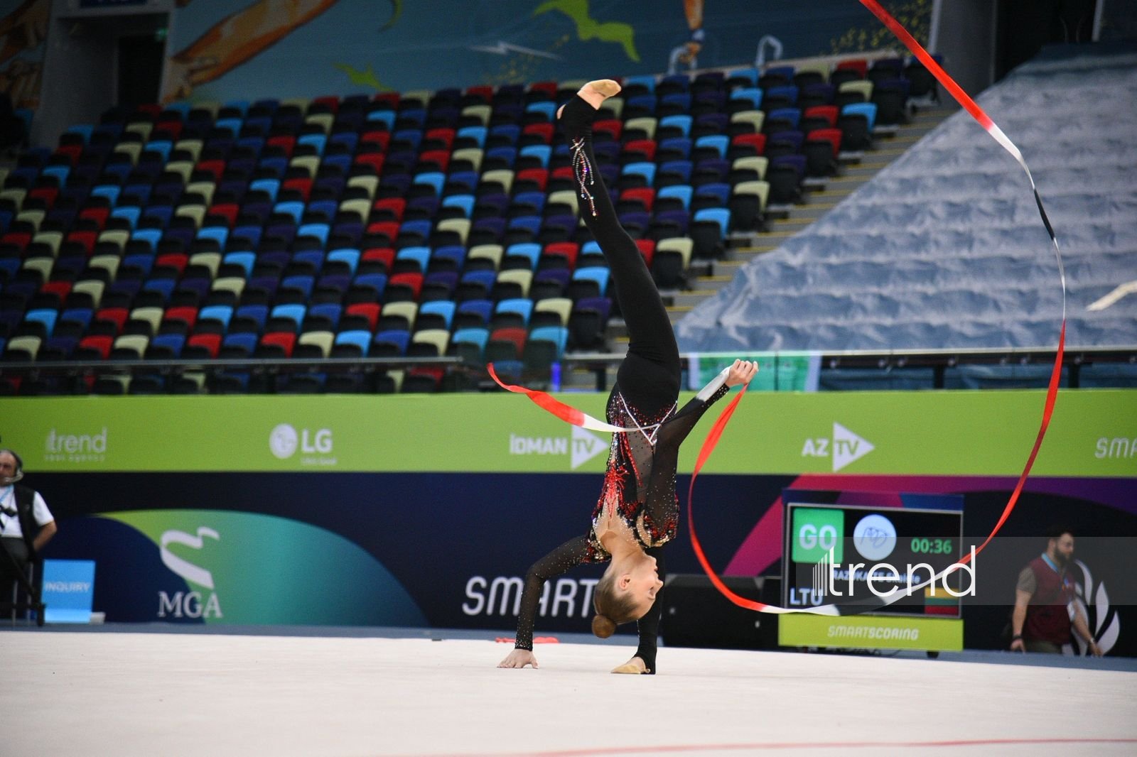 Second day of Rhythmic Gymnastics World Cup in Baku concluded (PHOTO)