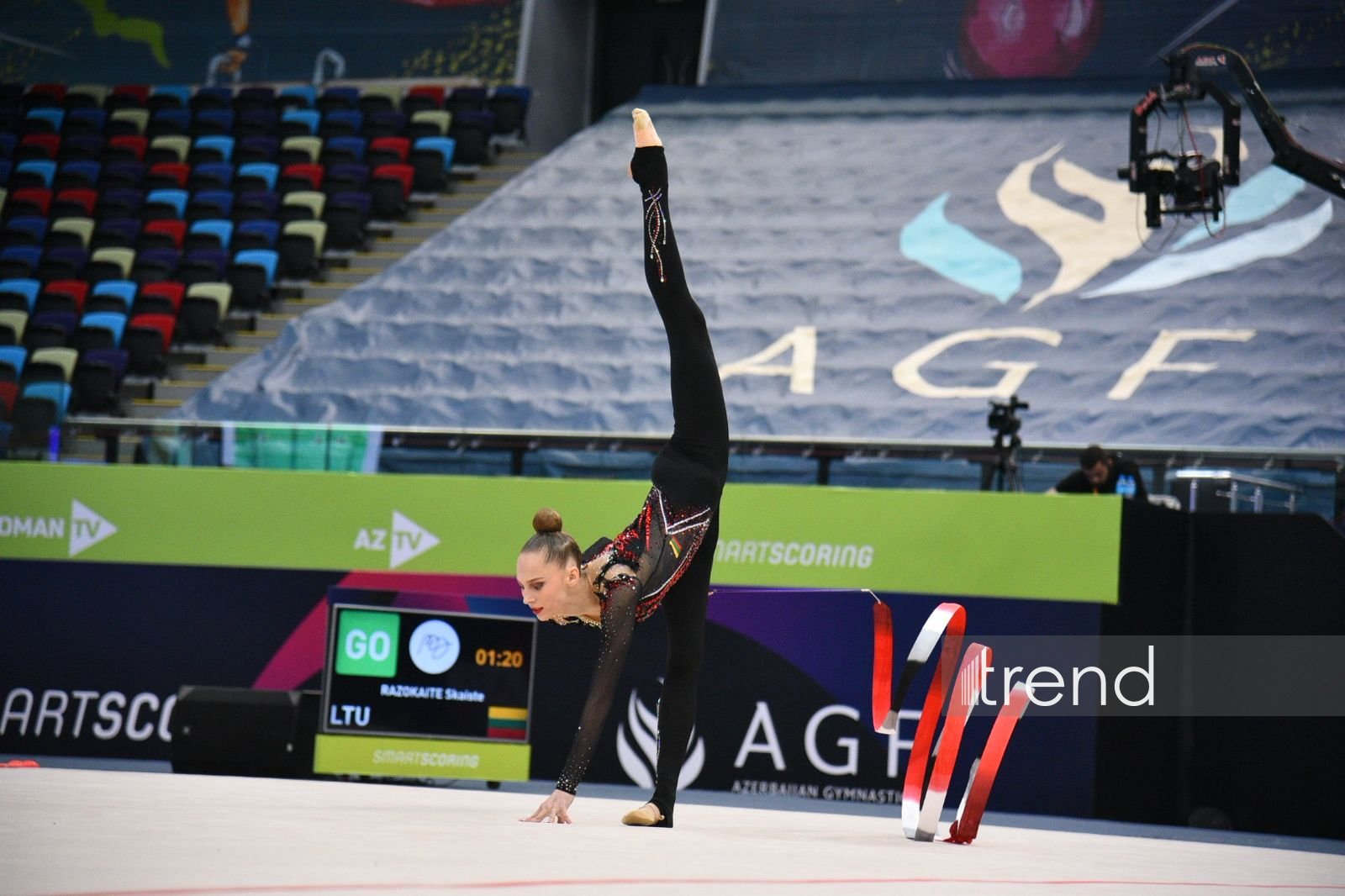 Second day of Rhythmic Gymnastics World Cup in Baku concluded (PHOTO)